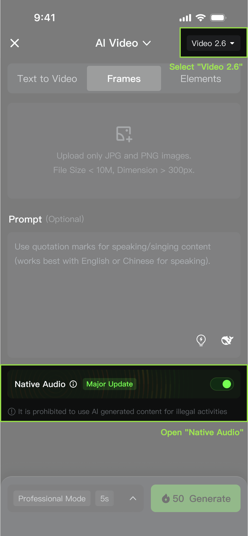 KLING VIDEO 2.6 User Guide (4)